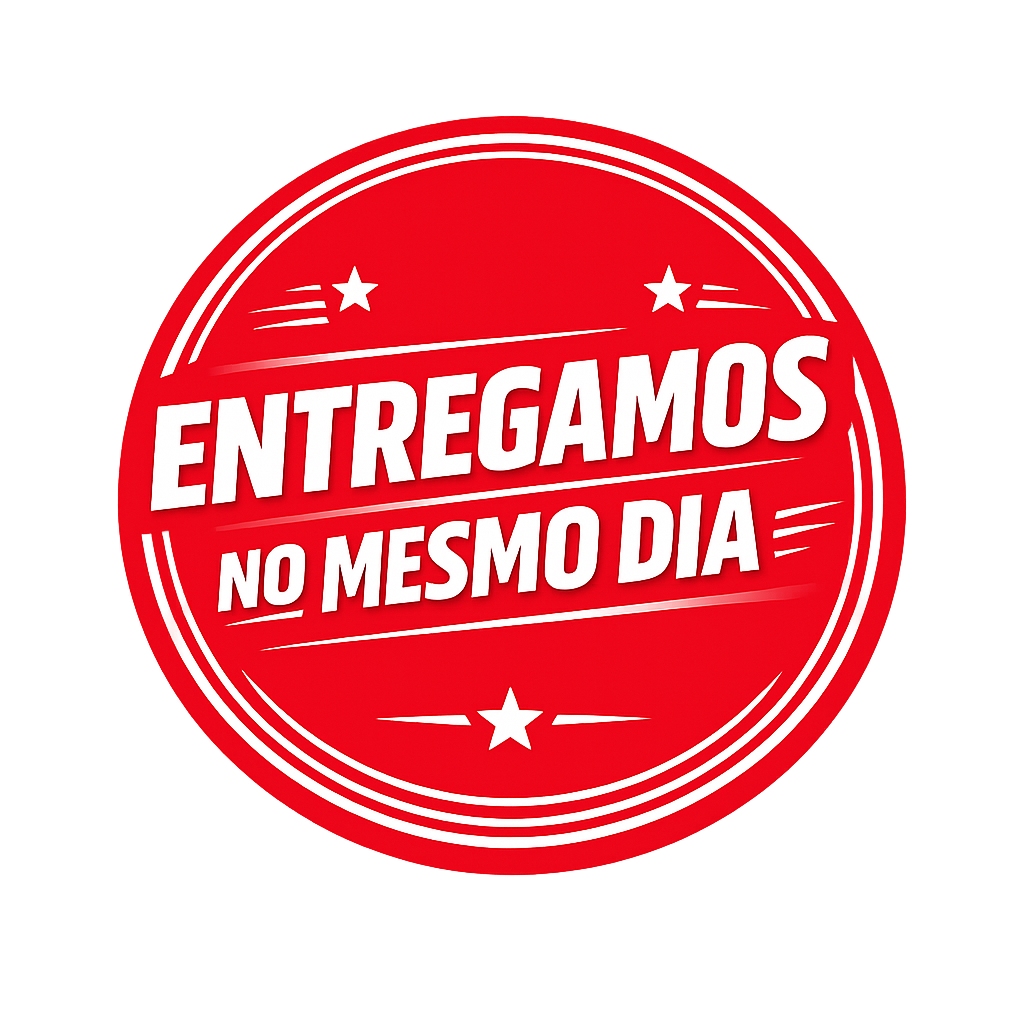 Entregamos no mesmo dia